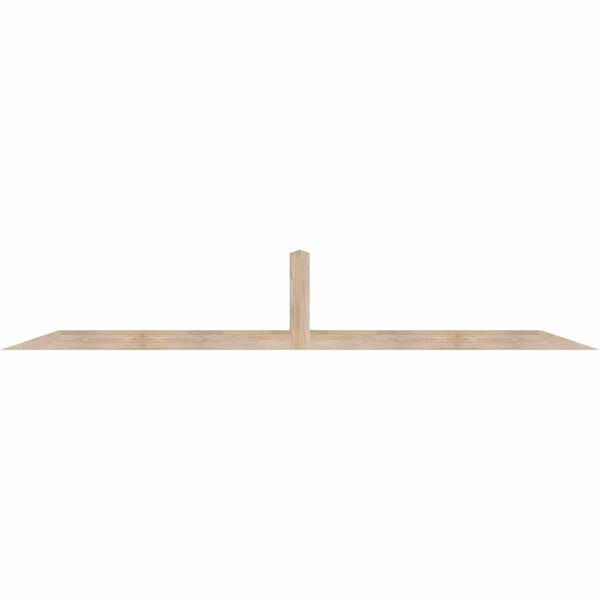 Ekena Millwork Portland Smooth Timber Gable Bracket, Douglas Fir, 108"W x 18"H x 3 1/2"D x 3 1/2"F, 4/12 Pitch GBW108X18X0404POR00SDF - main